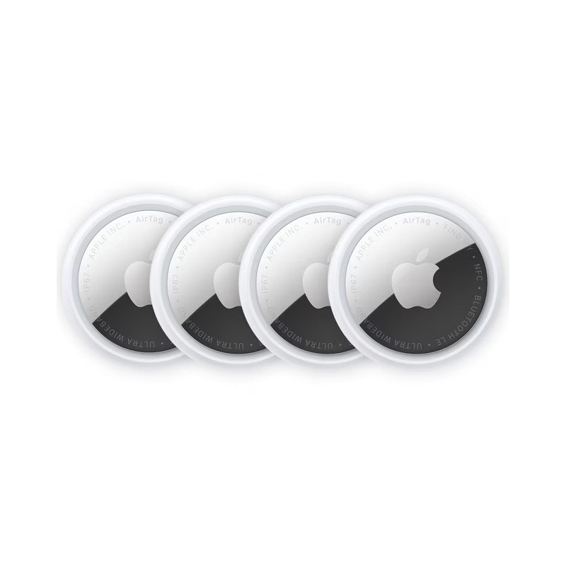 AirTag Apple 2a Generacion Paquete x 4 MFEA4AM/A Bluetooth Banda Ultraancha NFC Blanco