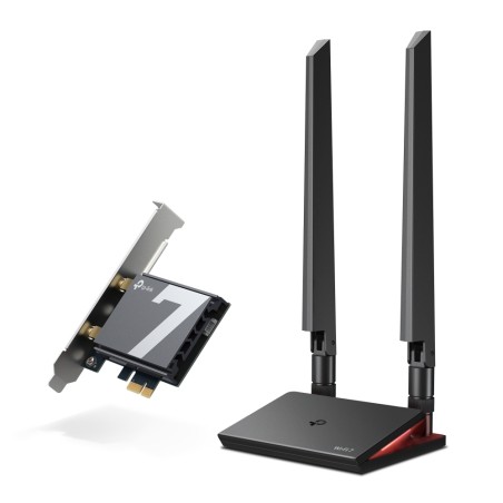 Tarjeta De Red TP-Link Archer TBE550E, Interno, Inalámbrico, PCI Express, WLAN / Bluetooth, 9300 Mbit/s, Negro