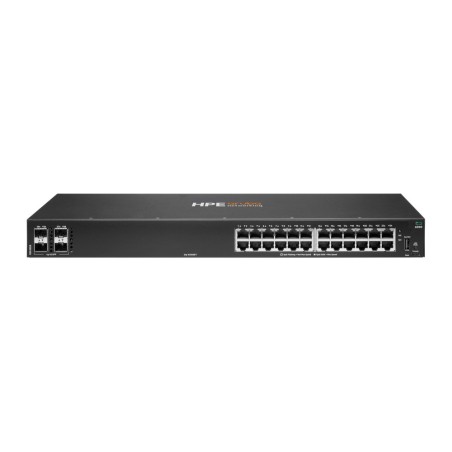 Switch HPE Aruba Networking CX 6000 24 Puertos Gigabit 4SFP 1GbE R8N88B