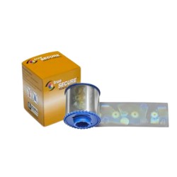 Cinta De Laminacion Holografico Zebra Top True Secure i Series Superior Safe Globe 1mil 750 ZXP Series7