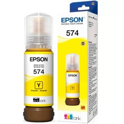 Botella De Tinta Epson T574 Amarillo 65ml T574420-AL Original