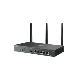 Router VPN TP-Link Omada ER706W WiFi6 AX3000 Doble Banda 5Puertos RJ45 Gigabit 1SFP USB