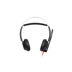 Diadema Auricular HP Poly Blackwire 5220 Estereo USB-C USB-A 3.5mm Negro Con Microfono