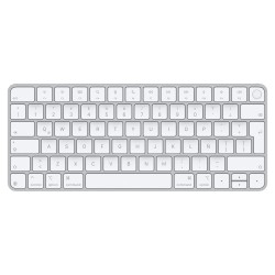 Teclado Apple Magic Keyboard Con Touch ID Bluetooth USB-C Español Plata Teclas Blancas