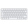 Teclado Apple Magic Keyboard Con Touch ID Bluetooth USB-C Español Plata Teclas Blancas