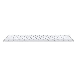 Teclado Apple Magic Keyboard Con Touch ID Bluetooth USB-C Español Plata Teclas Blancas