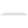 Teclado Apple Magic Keyboard Con Touch ID Bluetooth USB-C Español Plata Teclas Blancas