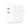 Adaptador De Corriente Apple 35W 2 Puertos USB-C Blanco
