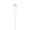 Cable Apple Lightning A USB-A 1Mt Carga Y Sincronizacion Blanco