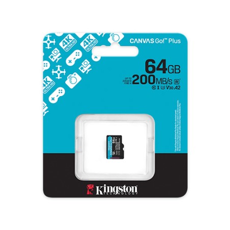 64GB microSDXC Canvas Go Plus Gen4 200MB