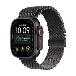 Apple Watch Ultra 4 49mm Titanio Negro GPS + Cellular 5G LTE Correa Milanesa Titanio Negro M