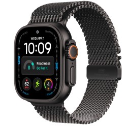 Apple Watch Ultra 4 49mm Titanio Negro GPS + Cellular 5G LTE Correa Milanesa Titanio Negro M