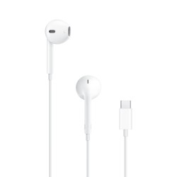 Audifonos Apple EarPods Con Conector USB-C Blancos Con Microfono