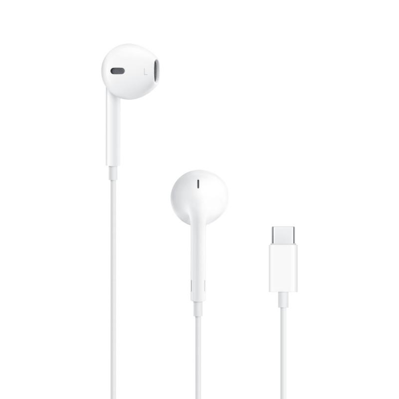Audifonos Apple EarPods Con Conector USB-C Blancos Con Microfono