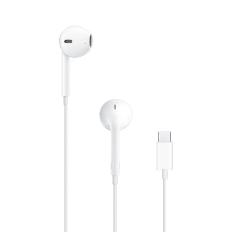 Audifonos Apple EarPods Con Conector USB-C Blancos Con Microfono