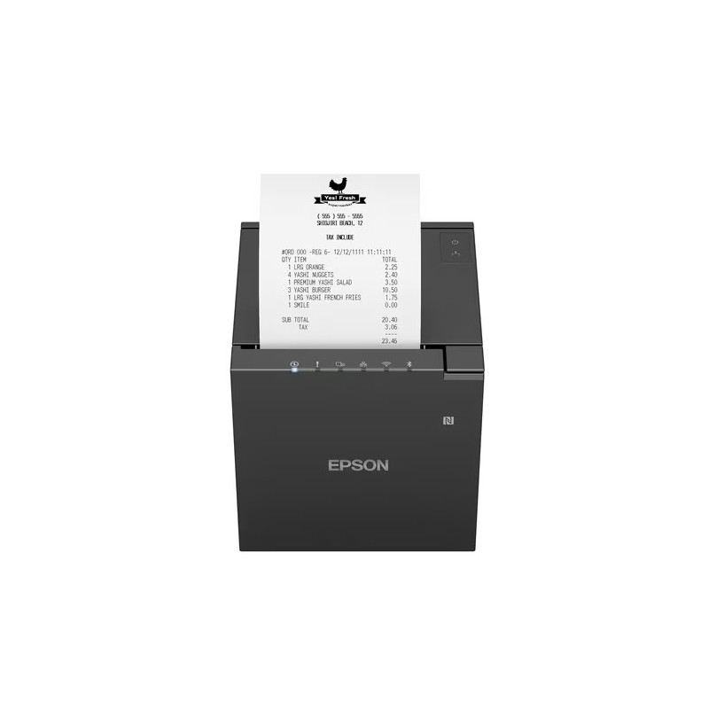 Impresora Epson POS TM-m30IIIH-052 Termica Recibos 300mm/s USB Ethernet WiFi Bluetooth Negra