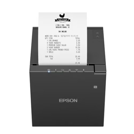 Impresora Epson POS TM-m30IIIH-052 Termica Recibos 300mm/s USB Ethernet WiFi Bluetooth Negra