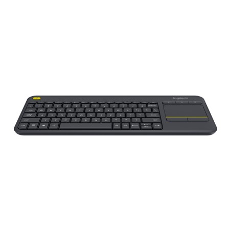 Teclado Logitech K400 Plus Inalambrico QWERTY Touchpad USB Español Negro