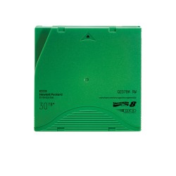 Data Cartridge HPE LTO-8 30TB Ultrium RW 12TB Nativos 30TB Comprimidos Q2078A