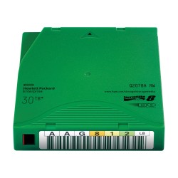 Data Cartridge HPE LTO-8 30TB Ultrium RW 12TB Nativos 30TB Comprimidos Q2078A