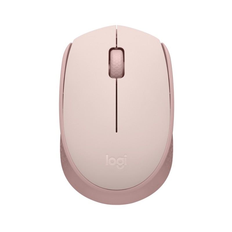 Mouse Logitech M170 Inalambrico USB 2.4GHz Rosado Optico