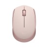 Mouse Logitech M170 Inalambrico USB 2.4GHz Rosado Optico
