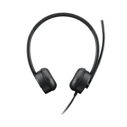 Diadema Auricular Lenovo Essential Binaural Estereo Alambrica 3.5mm Negra Con Microfono
