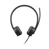 Diadema Auricular Lenovo Essential Binaural Estereo Alambrica 3.5mm Negra Con Microfono