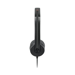 Diadema Auricular Lenovo Essential Binaural Estereo Alambrica 3.5mm Negra Con Microfono