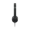 Diadema Auricular Lenovo Essential Binaural Estereo Alambrica 3.5mm Negra Con Microfono