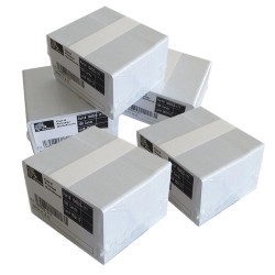 Tarjetas Zebra Premier PVC Blancas Calibre 30mil Caja De 500 Unidades 104523-111