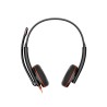 Diadema Auricular HP Poly Blackwire 3220 Binaural Estereo USB-C y USB-A Negro Con Microfono