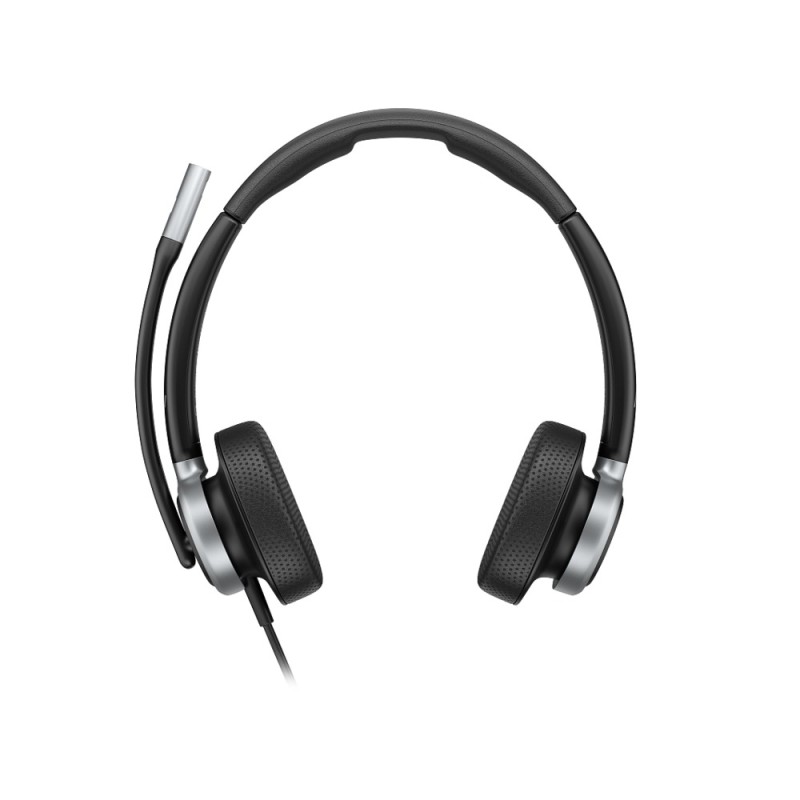 Diadema Auricular HP Poly Mission 625 Estereo USB-C y USB-A Negro Con Microfono