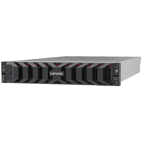 Servidor Lenovo ThinkSystem SR650 V4 Intel Xeon 6505P 32GB 480GB SSD 2x1300w