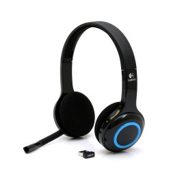 Diadema Logitech H600 Inalambrica Con Microfono Negro