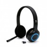 Diadema Logitech H600 Inalambrica Con Microfono Negro