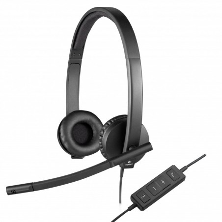 Diadema Logitech H570e USB Stereo 981-000574