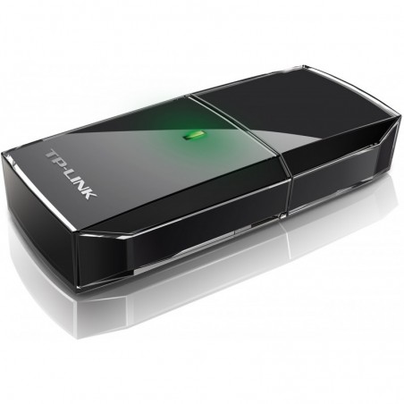 Adaptador Tp-Link Archer T2U AC600 Inalambrico Dual Band USB 433Mbps 5Ghz 2.4Ghz