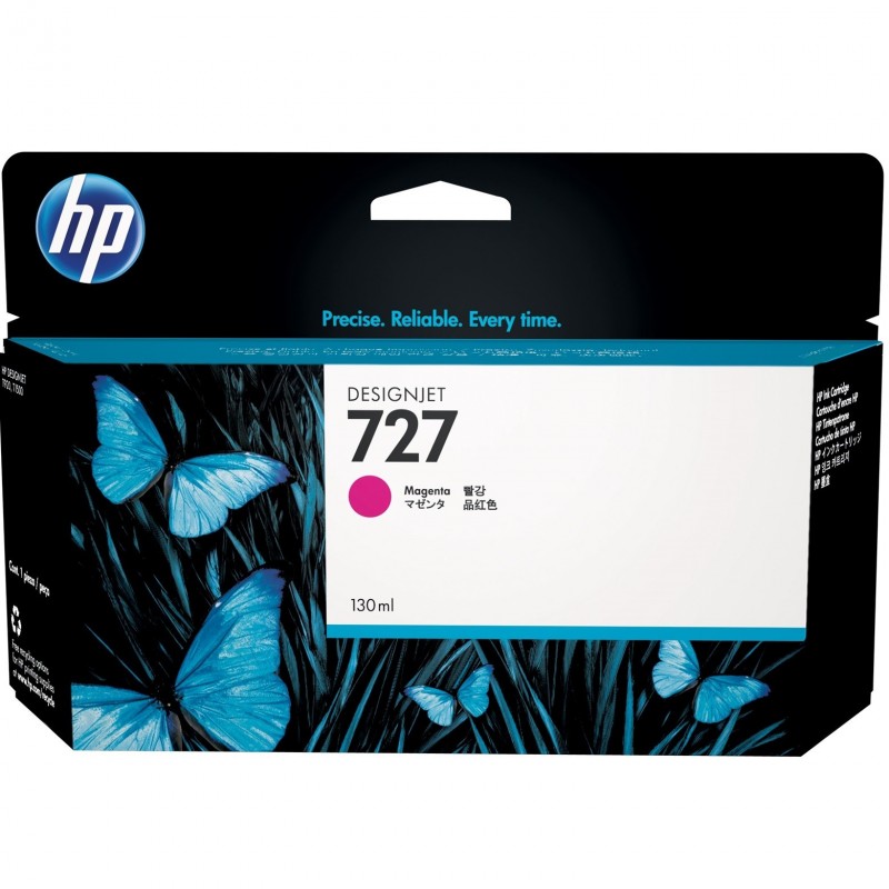 CARTUCHO HP MAGENTA  # 727  Designjet T920 T1500 T250000 130 ml - Imagen 1