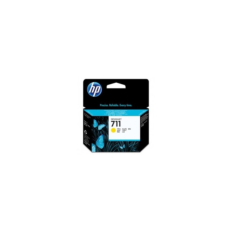 CARTUCHO HP YELLOW 711 CZ132A Designjet T120/T520 29ml PROMOCION CON PLOTTER