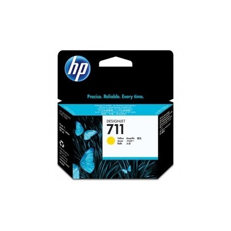 CARTUCHO HP YELLOW 711 CZ132A Designjet T120/T520 29ml PROMOCION CON PLOTTER
