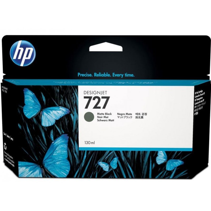 CARTUCHO HP MATTE BLACK  # 727  Designjet T920 T1500 T250000 130 ml - Imagen 1