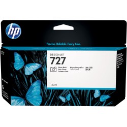 CARTUCHO HP PHOTO BLACK  # 727  Designjet T920 T1500 T250000 130 ml - Imagen 1