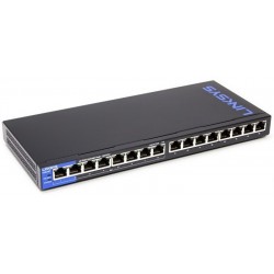 Switch Linksys 16 Puertos Gigabit 8 Puertos PoE LGS116P