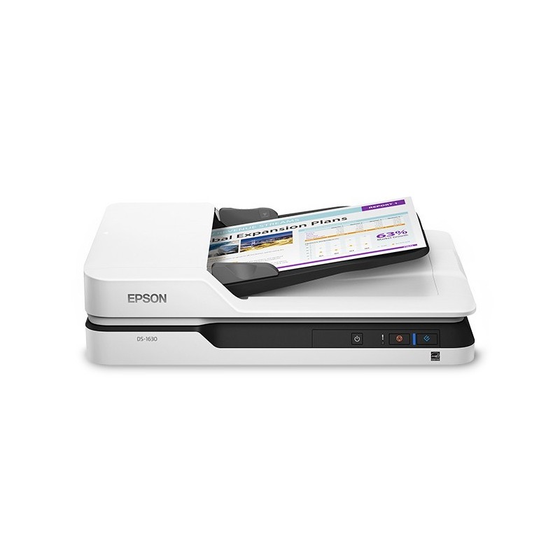Escaner Epson DS-1630 Color Cama Plana Duplex 25ppm