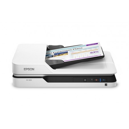 Escaner Epson DS-1630 Color Cama Plana Duplex 25ppm