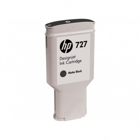 Cartucho Tinta HP C1Q12A Matte Black 727 300ml Plotter T920 T1500 T2500